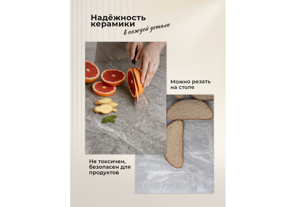 фото керамический стол раскладной woodville джек 140(200)х80 серый мрамор larka grey / черный 612901 | 220svet.ru