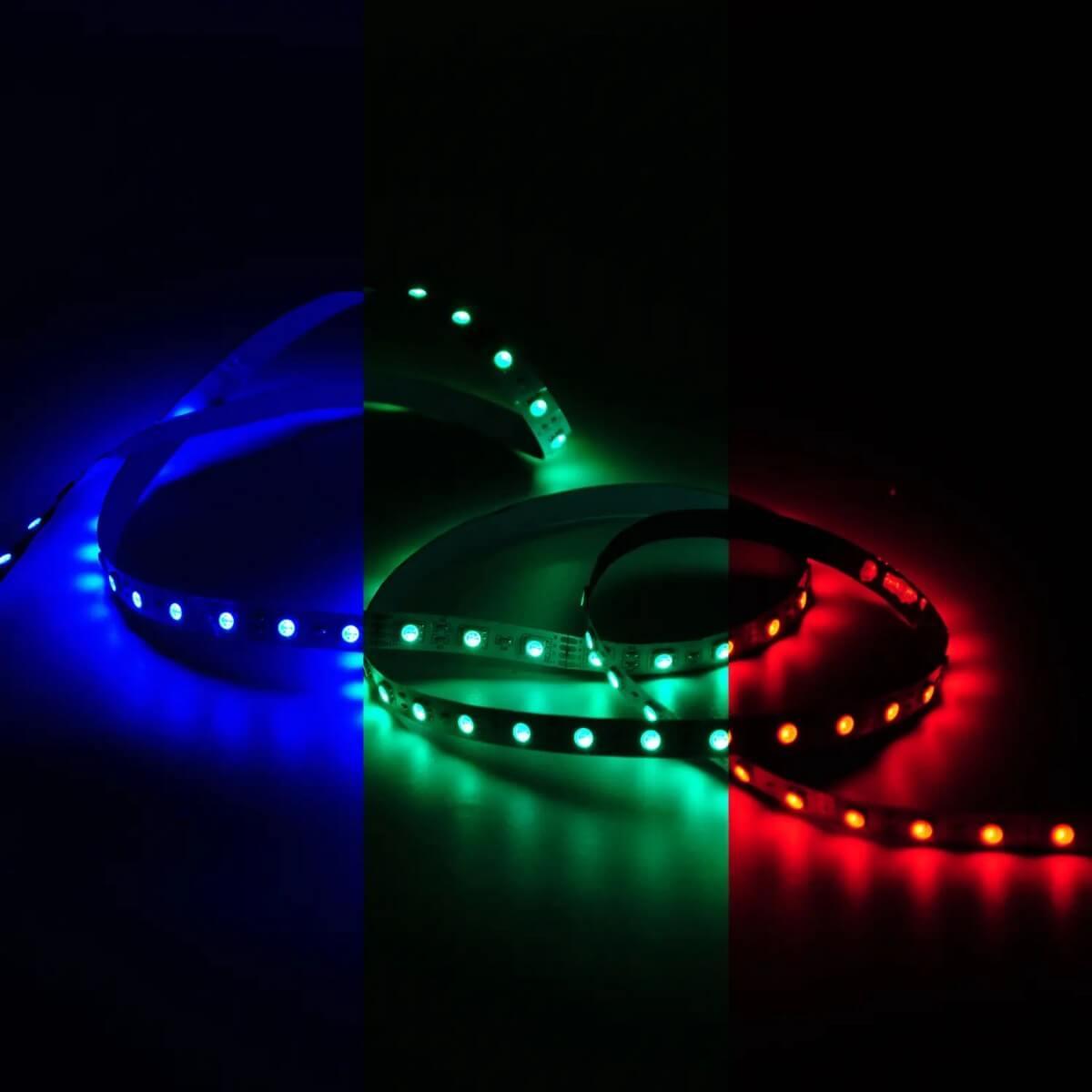 фото лента gauss 10w/m 60led/m 5050smd разноцветный 3m bt054 | 220svet.ru