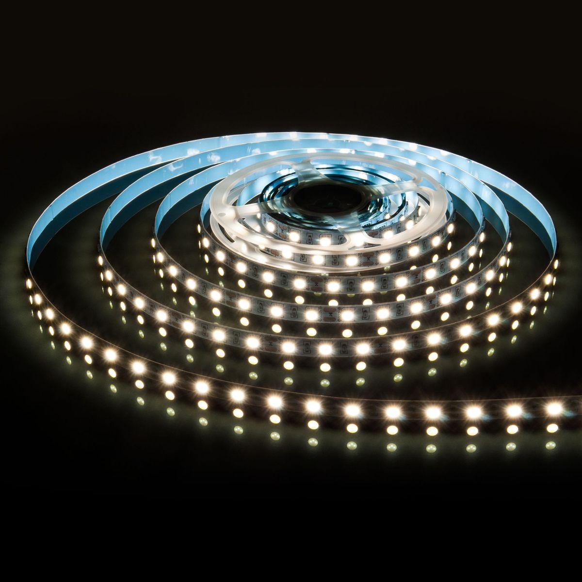 фото светодиодная лента elektrostandard 14,4w/m 60led/m 5050smd дневной белый 5m a050540 | 220svet.ru
