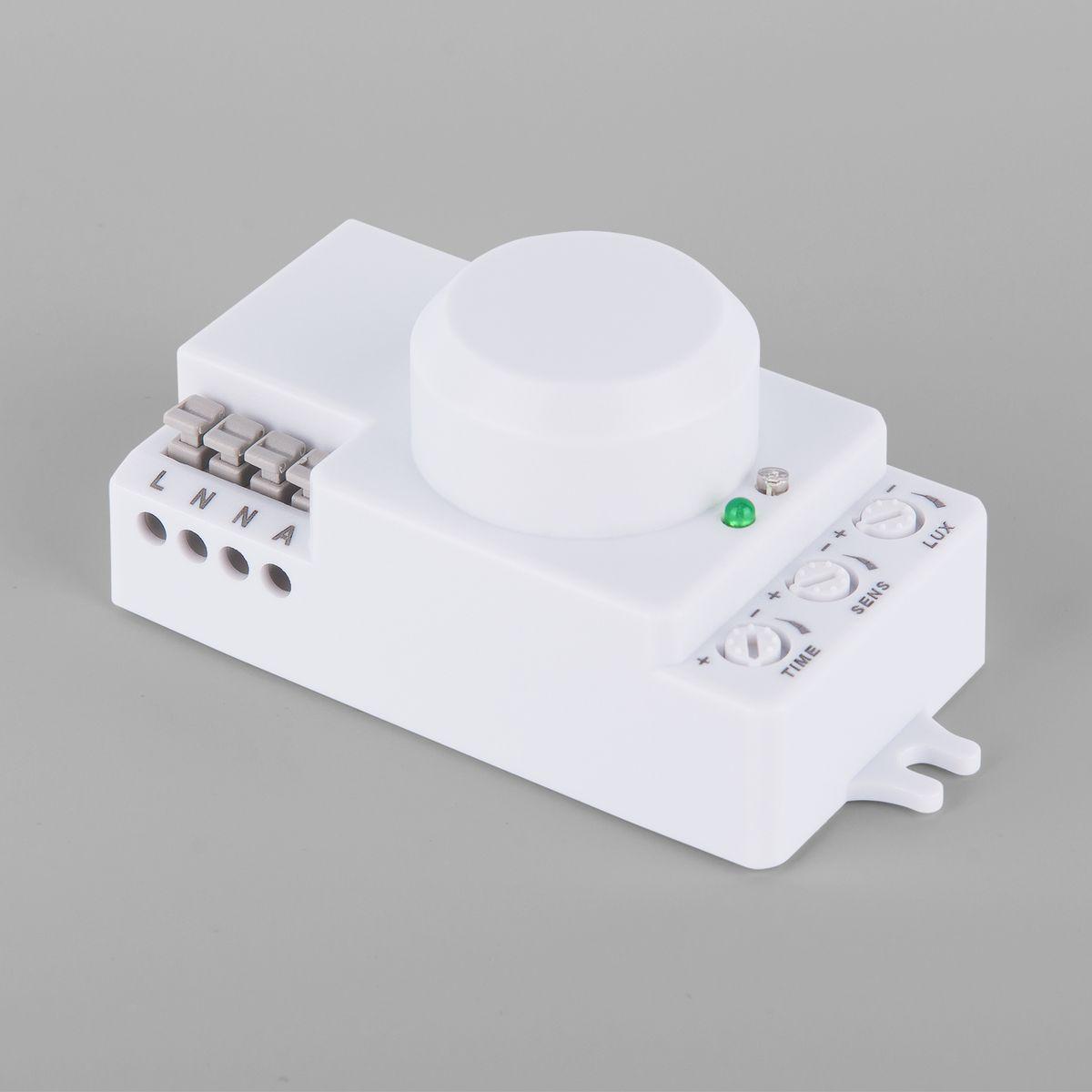 фото датчик движения elektrostandard sns-m-13 mcw 1200w r10m белый a048129 | 220svet.ru