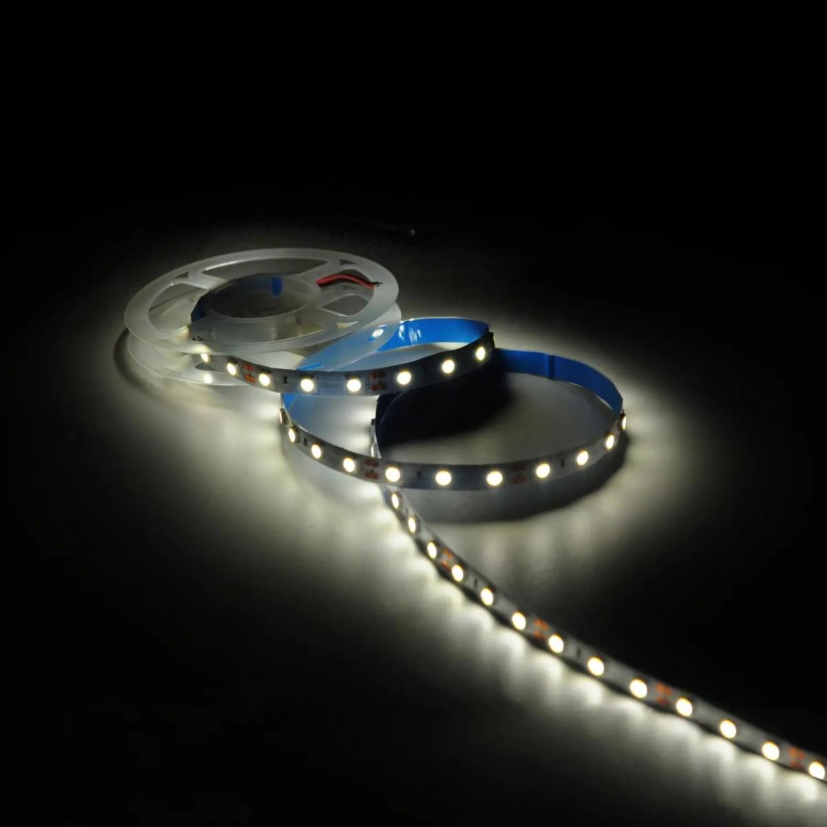 фото лента gauss 8w/m 60led/m 5050smd теплый белый 5m bt024 | 220svet.ru