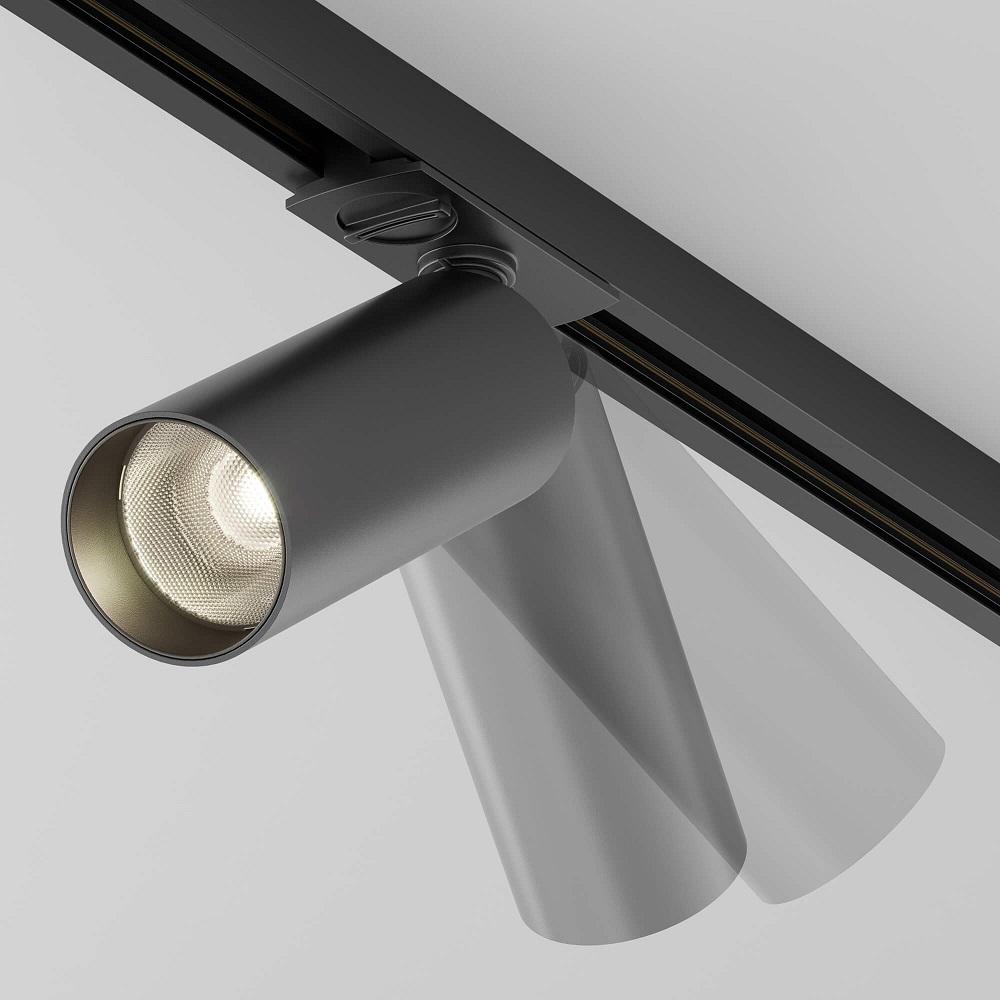 фото трековый светильник maytoni technical focus led tr021-1-12b3k-w-d-b | 220svet.ru
