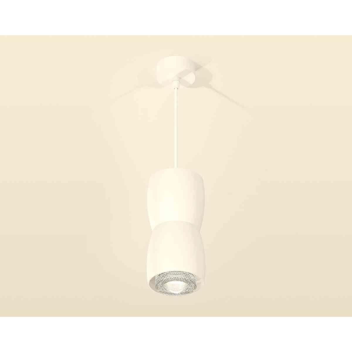 фото комплект подвесного светильника ambrella light techno spot xp1141032 swh/cl белый песок/прозрачный (a2310, c1141, a2011, c1141, n7191) | 220svet.ru