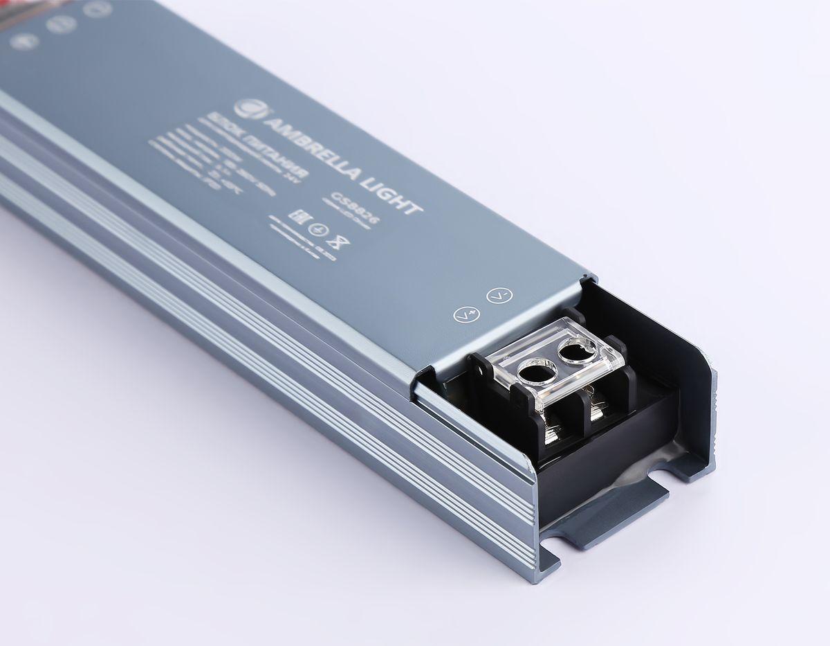 фото блок питания для светодиодной ambrella light 200w ip20 8,3a gs8826 | 220svet.ru