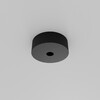 Миниатюра фото накладная потолочная чаша для вертикального шинопровода maytoni arity tra234scb-b | 220svet.ru