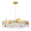 Миниатюра фото подвесная люстра lumion queeny 6582/8 золотой | 220svet.ru