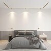 Миниатюра фото трековый однофазный светодиодный светильник denkirs shine spot dk5743-sb | 220svet.ru
