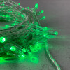 Миниатюра фото гирлянда нить с колпачком 10м зеленая 24в, 100 led, провод прозрачный пвх, ip65 ltc pst100cap-10-1g | 220svet.ru