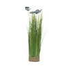 Миниатюра фото стебли травы с бабочками на плетеной основе garda decor 8j-14ak0041 | 220svet.ru