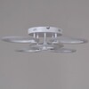 Миниатюра фото потолочная светодиодная люстра reluce 09502-0.3-3+3 wh | 220svet.ru