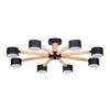Миниатюра фото потолочная люстра arte lamp tenda a1624pl-8bk | 220svet.ru