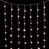 Миниатюра фото гирлянда занавес облегченный 2 x 3 м экстра тепло-белый 220в, 600 led, провод прозрачный пвх, ip54 ltc pcl600not-10-2eww | 220svet.ru