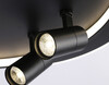 Миниатюра фото настенно-потолочный светодиодный светильник с пультом ду ambrella light comfort fl51393 | 220svet.ru