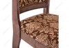 Миниатюра фото стул деревянный луиджи орех / шоколад | 220svet.ru