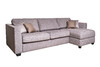 Миниатюра фото диван трехместный с канапе раскладной правый garda decor bravo | 220svet.ru