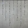 Миниатюра фото гирлянда бахрома с колпачком 3,2 x 0,9 м белая 220в, 168 led, провод черный пвх, ip65 ltc pil180cap-11-2w | 220svet.ru