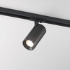 Миниатюра фото трековый однофазный поворотный светильник 4200k elektrostandard comel 85210/01 | 220svet.ru