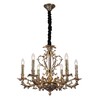 Миниатюра фото подвесная люстра lucia tucci firenze 1780.6 antique gold | 220svet.ru