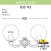 Миниатюра фото светильник уличный настенный fumagalli mirra/g300 g30.142.000.wxe27 | 220svet.ru