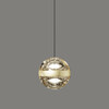 Миниатюра фото подвесной светодиодный светильник delight collection md23030088-1a brass/champagne | 220svet.ru
