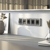 Миниатюра фото тв-розетка оконечная графит матовый werkel w1183064 | 220svet.ru