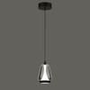 Миниатюра фото подвесной светодиодный светильник delight collection md24001011-1a black/smoky | 220svet.ru