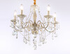 Миниатюра фото классическая подвесная люстра с хрусталем ambrella light tr4944 | 220svet.ru
