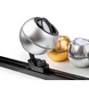Миниатюра фото комплект трекового светильника ambrella light track system xt1103001 ssl/pbk серебро песок/черный полированный (a2521, c1103, n7002) | 220svet.ru