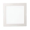 Миниатюра фото встраиваемый светодиодный светильник ideal lux groove 20w square 3000k | 220svet.ru