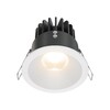 Миниатюра фото встраиваемый светодиодный светильник maytoni yin dl034-2-l12w | 220svet.ru