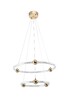 Миниатюра фото подвесная светодиодная люстра zortes  auralia  zrs.57790.94 | 220svet.ru
