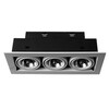 Миниатюра фото встраиваемый светильник arte lamp technika a5930pl-3wh | 220svet.ru