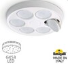 Миниатюра фото парковый фонарь fumagalli ektor 4000/midipilar/vivi 1l led-hip v50.372.a10.lxd6l | 220svet.ru