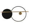 Миниатюра фото настенный светодиодный светильник inodesign round black 44.4680 | 220svet.ru