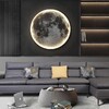 Миниатюра фото настенный светодиодный светильник imperium loft луна 208940-23 | 220svet.ru