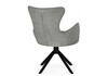 Миниатюра фото стул на металлокаркасе woodville atlanta gray / black 15832 | 220svet.ru