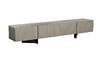 Миниатюра фото тумба под телевизор с мраморной столешницей серая garda decor 58db-21630 | 220svet.ru