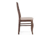 Миниатюра фото стул деревянный woodville амадиу бежевый / орех 528927 | 220svet.ru