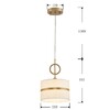 Миниатюра фото подвесной светильник favourite mateo 2634-1p | 220svet.ru
