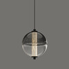 Миниатюра фото подвесной светильник delight collection md24022079-1a black/smoky  | 220svet.ru