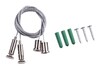Миниатюра фото подвесной комплект с тросом 2м novotech kit 135028 | 220svet.ru