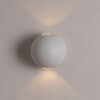 Миниатюра фото уличный настенный светильник arte lamp conrad a1544al-2wh | 220svet.ru