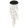 Миниатюра фото подвесная светодиодная люстра aployt celcia apl.863.03.117 | 220svet.ru