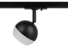 Миниатюра фото трековый светильник однофазный эра round tr46-gx53 bk б0054153 | 220svet.ru