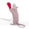 Миниатюра фото настольная лампа mouse lamp love edition usb seletti | 220svet.ru