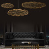 Миниатюра фото подвесной светильник loft it cloud 10247/350 gold | 220svet.ru