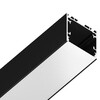 Миниатюра фото профиль накладной/подвесной  для светодиодной ленты ambrella illumination profile system gp2500bk | 220svet.ru
