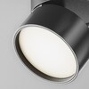 Миниатюра фото трековый однофазный светодиодный светильник maytoni onda tr007-1-12w4k-b-1 | 220svet.ru