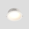 Миниатюра фото встраиваемый светильник crystal lux clt 529c135 wh 3000k | 220svet.ru