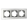 Миниатюра фото рамка 3-постовая mono electric style glass зеркало 107-700000-162 | 220svet.ru
